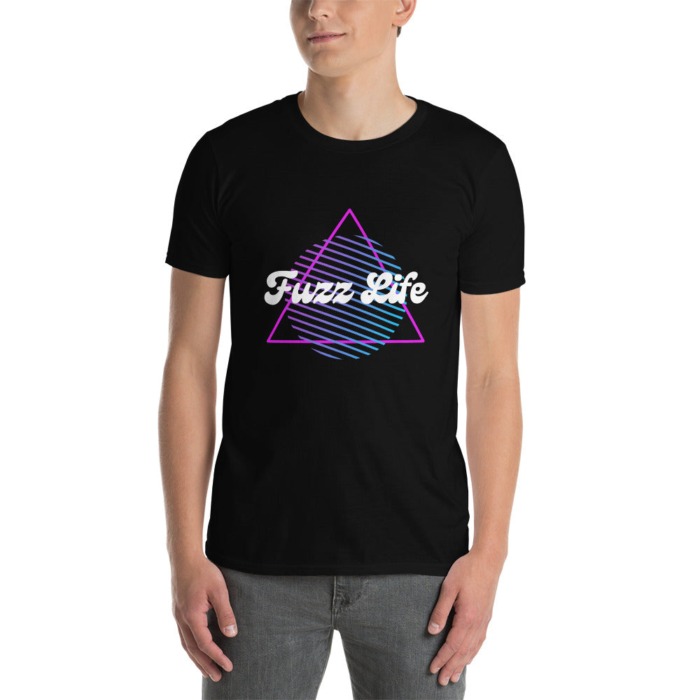 Retro Fuzz Life Guitar Short-Sleeve Unisex T-Shirt