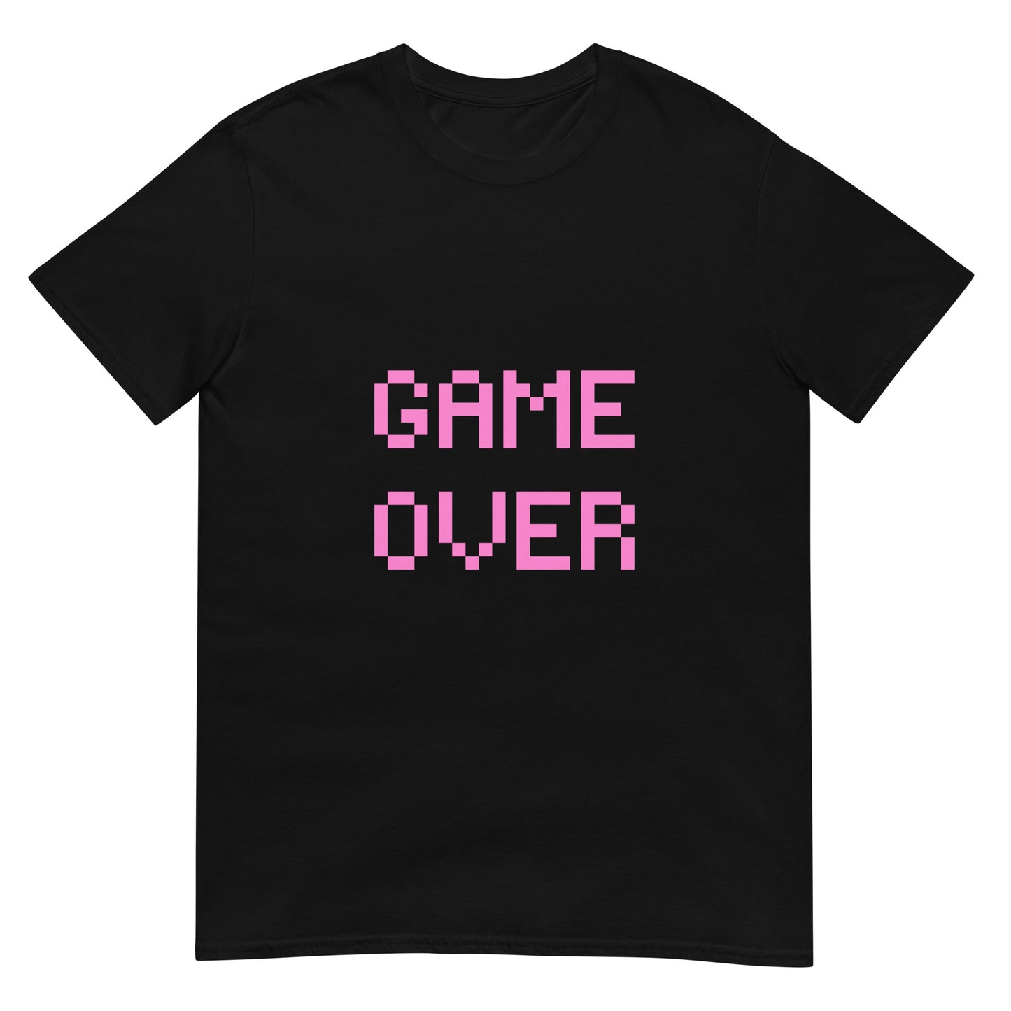 Game Over Pink Short-Sleeve Unisex T-Shirt