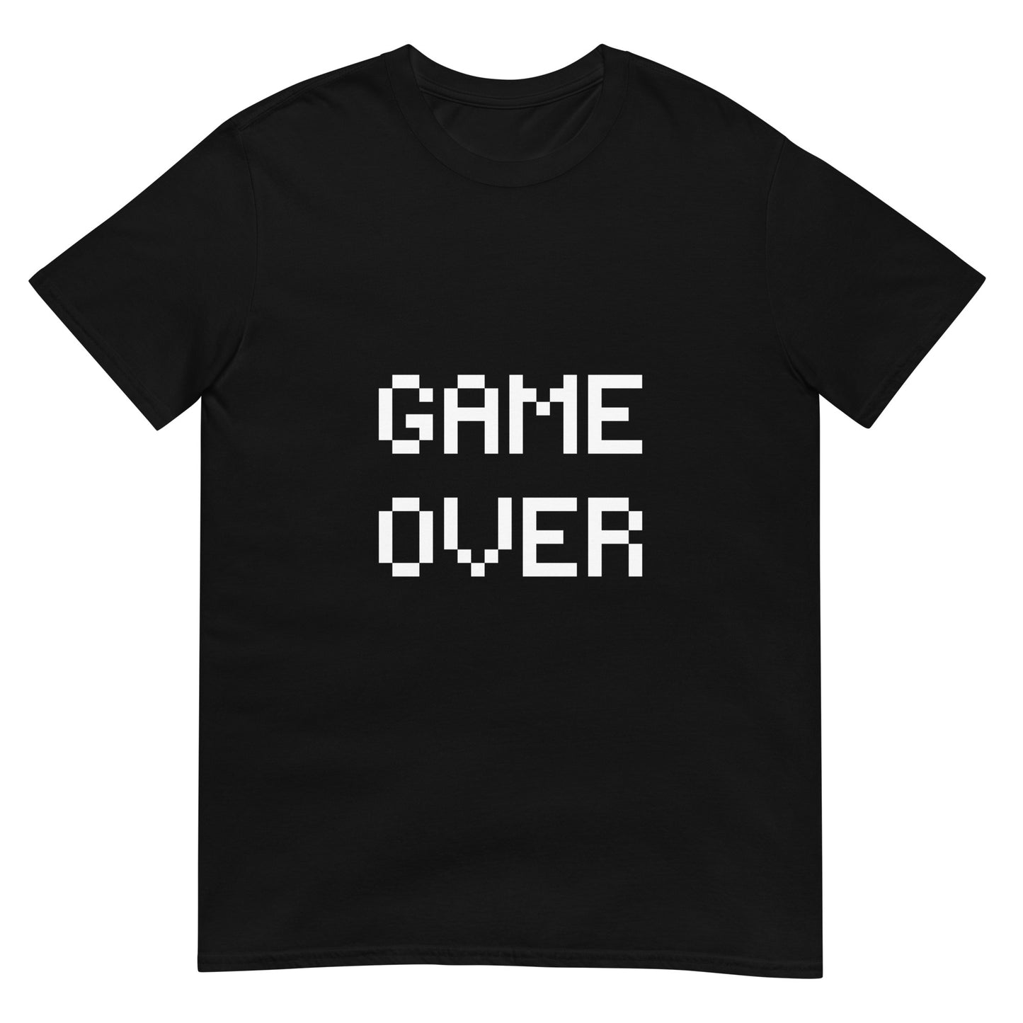 Game Over White Short-Sleeve Unisex T-Shirt