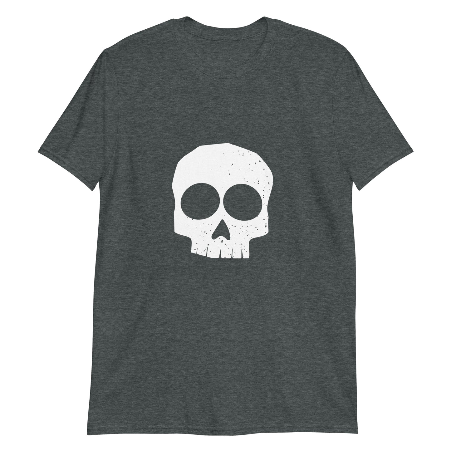 Gantro Gamer Whiite Skull Short-Sleeve Unisex T-Shirt