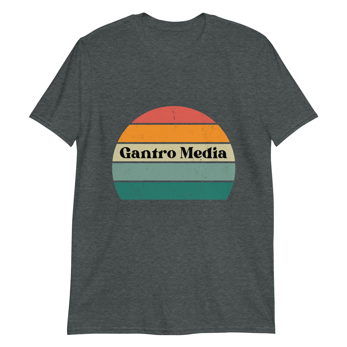 Retro Gantro Media Short-Sleeve Unisex T-Shirt