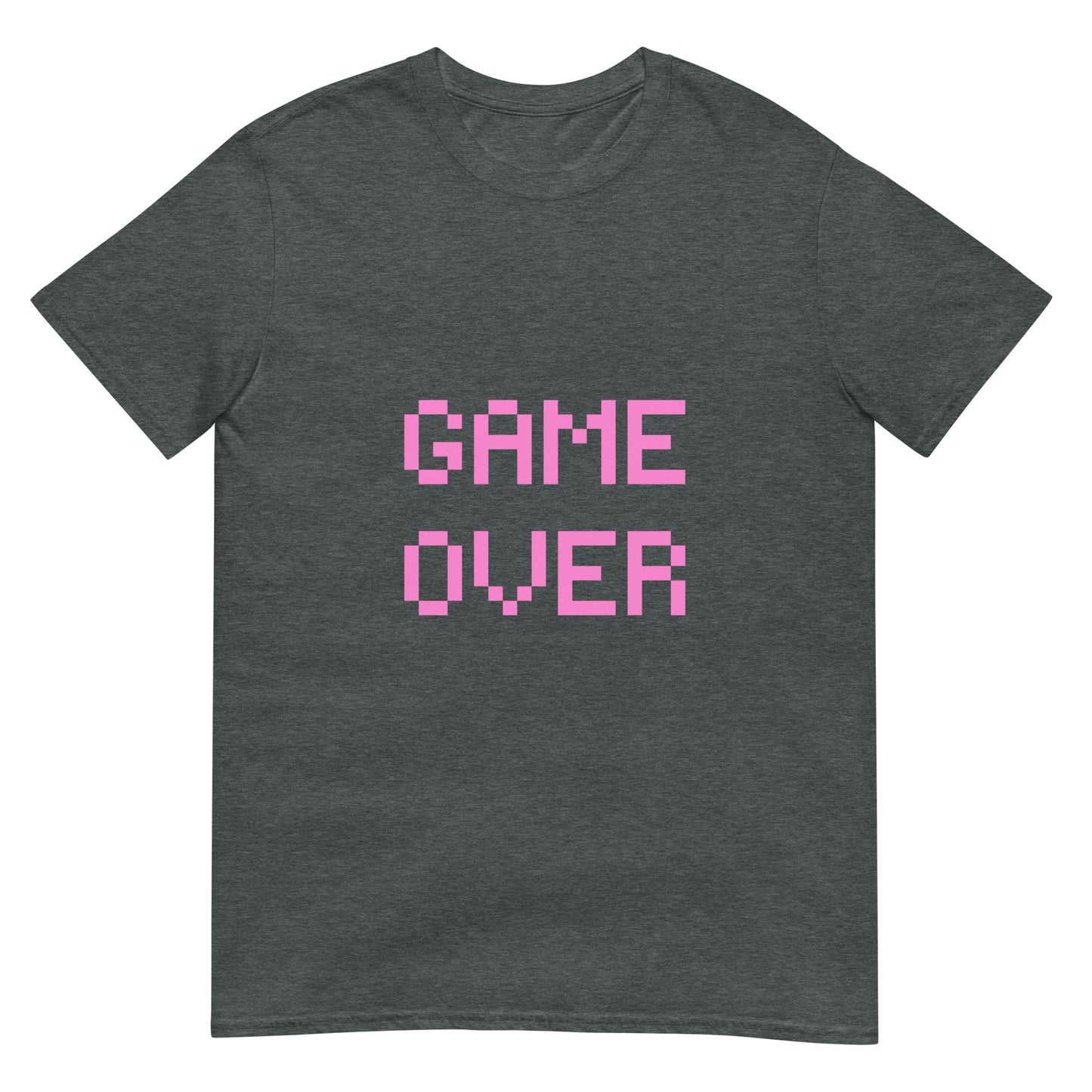 Game Over Pink Short-Sleeve Unisex T-Shirt