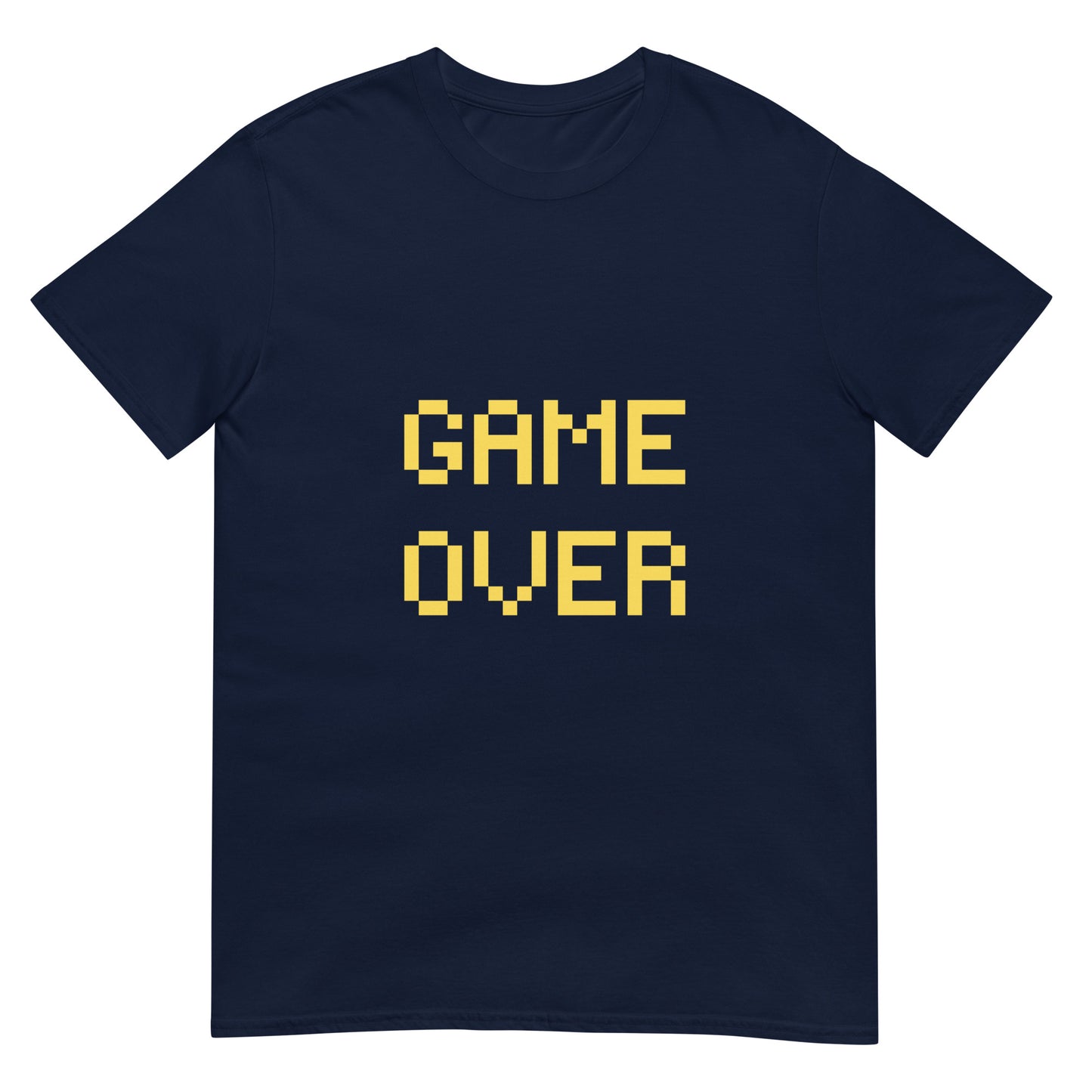 Game Over Yellow Short-Sleeve Unisex T-Shirt