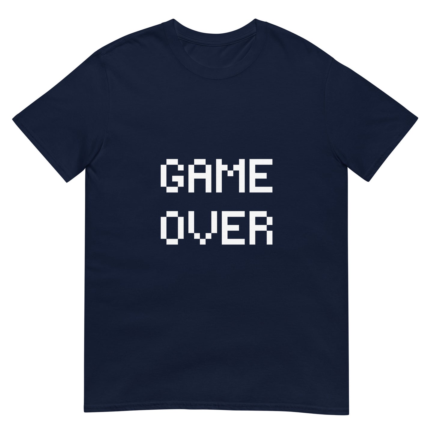 Game Over White Short-Sleeve Unisex T-Shirt