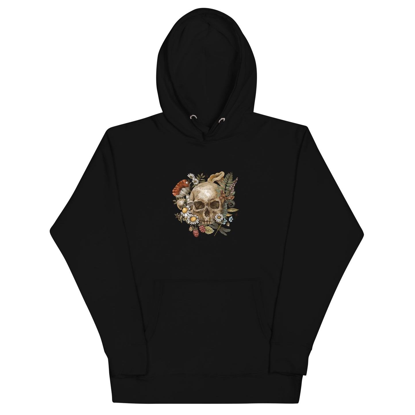 Floral Skull Unisex Hoodie