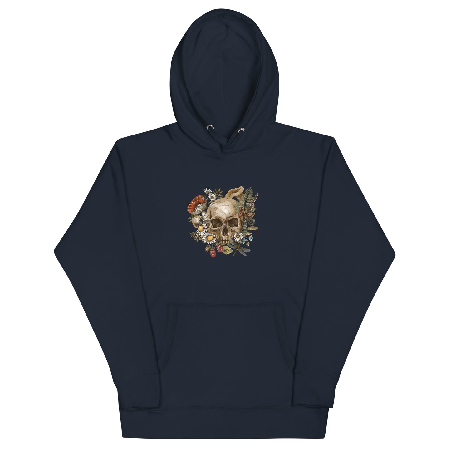 Floral Skull Unisex Hoodie